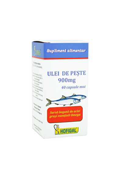 Hofigal Ulei de Peste 900mg 40cps moi