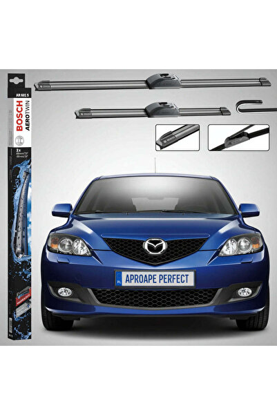 Bosch Σετ Υαλοκαθαριστήρων για Mazda 3 (BK) 2003-2009 |   AR601S