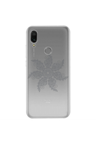 Other Xiaomi Redmi Note 7 Mandala D24 Transparent Silicone TPU Θήκη