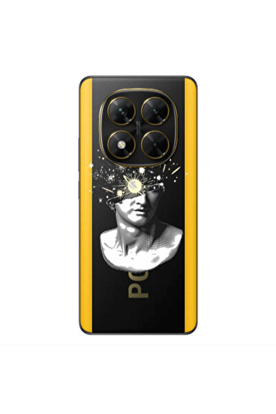 Other Xiaomi Poco X7 Space Statue Transparent Silicone TPU Θήκη