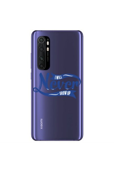 Other Xiaomi Mi Note 10 Lite I Will Never Grow Up Transparent Silicone TPU Θήκη
