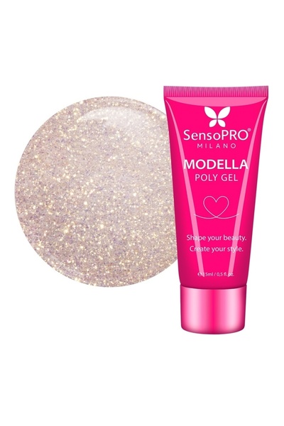 SensoPRO Milano Πολυτζέλ MODELLA - Χρυσό Σαμπάνιας, 15ml
