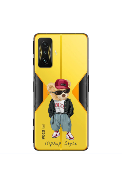Other Xiaomi Poco F4 Gt Hip hop style Transparent Silicone TPU Θήκη
