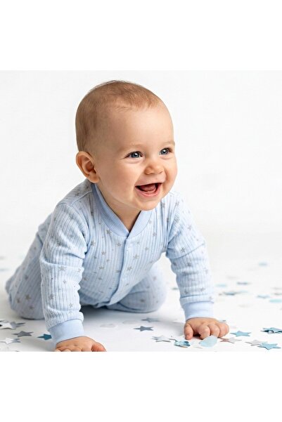Sebi Bebe Yıldızlı Patikli Tulum 1131