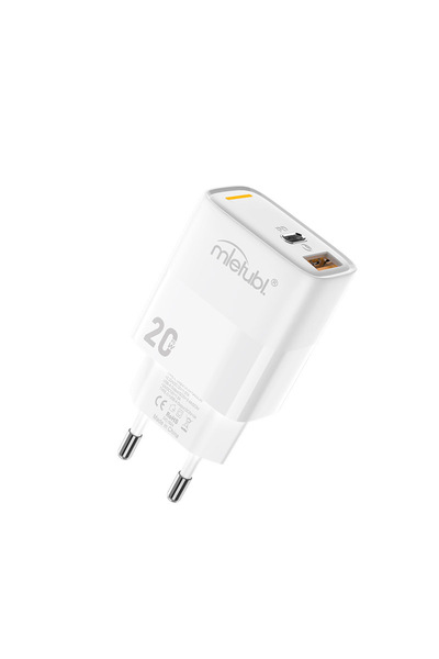 mletubl 2 USB+Type C mains charger