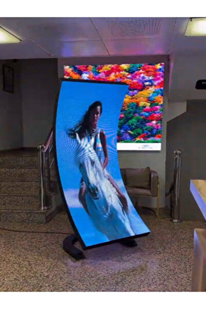 Led poster kavisli
