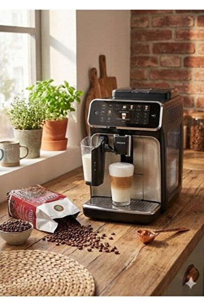 Philips 5500 Serisi Lattego Tam Otomatik Kahve Makinesi - Renkli Ekran - Quic...