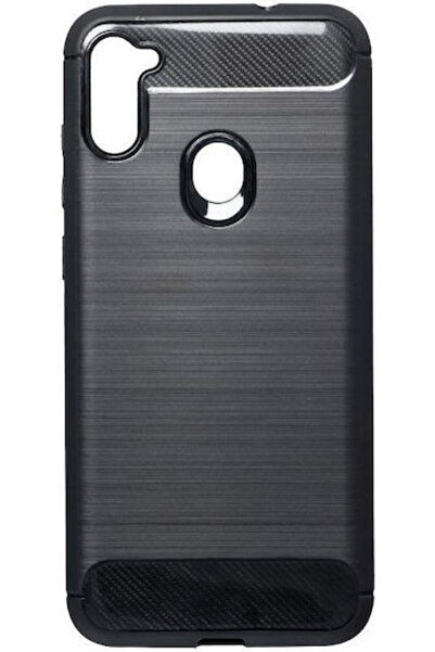 Other Samsung A115 Galaxy A11 M11 Θήκη Σιλικόνης Μαύρο Ανθρακί Κωδικός: 47516