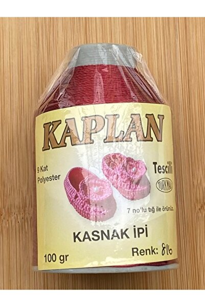 Kaplan 9-Ply 100 Gr Polyester Takke Patik or Çetik, Shawl, Pulley Knitting Rope