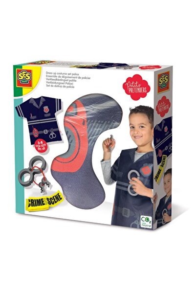 Ses Costum de politist Creative, set cu accesorii, pentru copii