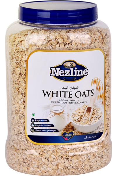nezline White Oats Jar 1kg
