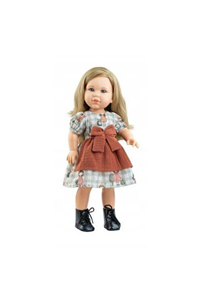 Paola Reina Papusa Audry vinil multicolor 42cm inchis ochi