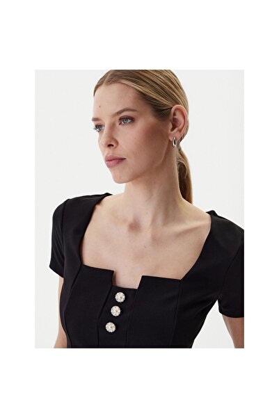 Guess Bluză de damă W6RP08KCBO2 Negru