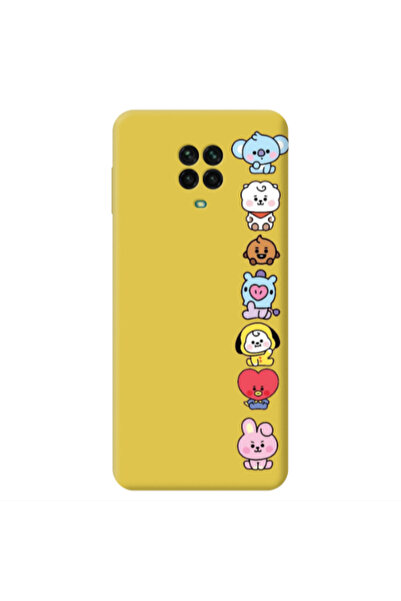 Other Xiaomi Redmi Note 9 Pro Lovely animals Yellow Colored Silicone TPU Θήκη
