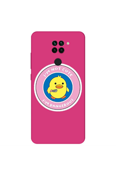 Other Xiaomi Redmi Note 9 I m dangerus Fuchsia Colored Silicone TPU Θήκη