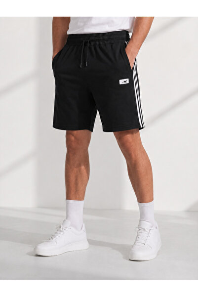 MYSPORT My Sport Men's Relax Fit Comfortable Cut Cotton Shorts with Lace-Up W...