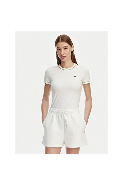 Lacoste Tricou de damă TF5289 Alb