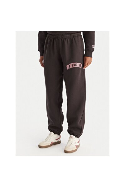 Reebok Pantaloni de trening pentru femei RK25165CCW Maro