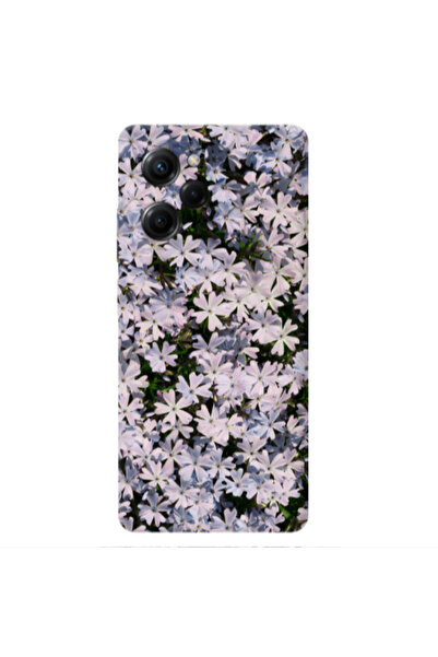 Other Xiaomi Poco X5 Pro Flowers white Transparent Silicone TPU Θήκη