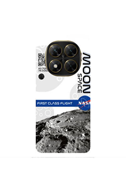 Other Xiaomi Poco X7 Moon Space Transparent Silicone TPU Θήκη