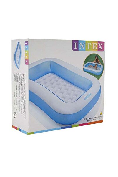 Intex Rectangular Pool 166x100x25cm