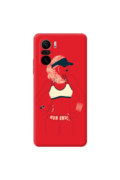Other Xiaomi Poco F3 Run away Transparent Silicone TPU Θήκη