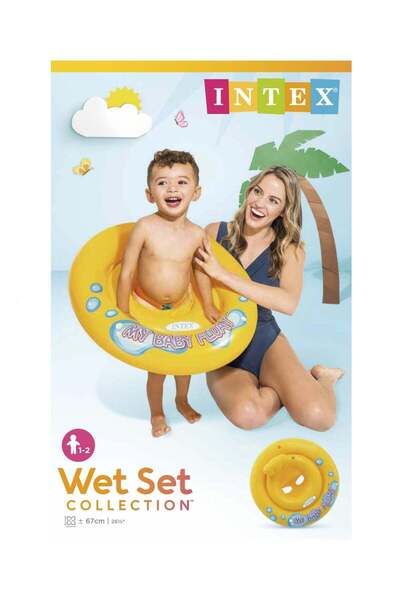 Intex Lively Print Inflatable Swim Rings - Assortment 51cm