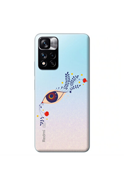 Other Xiaomi Redmi Note 11 Pro 5G Flower eye Transparent Silicone TPU Θήκη