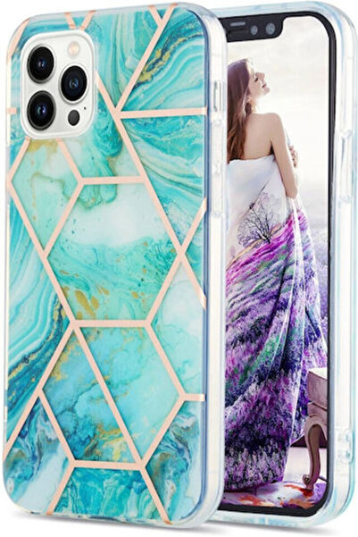 OEM Θήκη Κινητού Τηλεφώνου Σιλικόνης για iPhone 14 Pro Max, Σχέδιο Μάρμαρο, Μ...