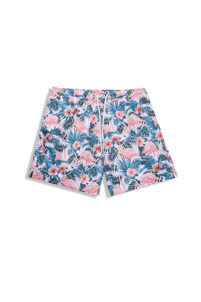 everhold Pink Flamingo Erkek Deniz Şortu
