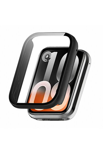 Techsuit Husa Defense360 Pro pentru Xiaomi Smart Band 10 Pro, Neagra Mata