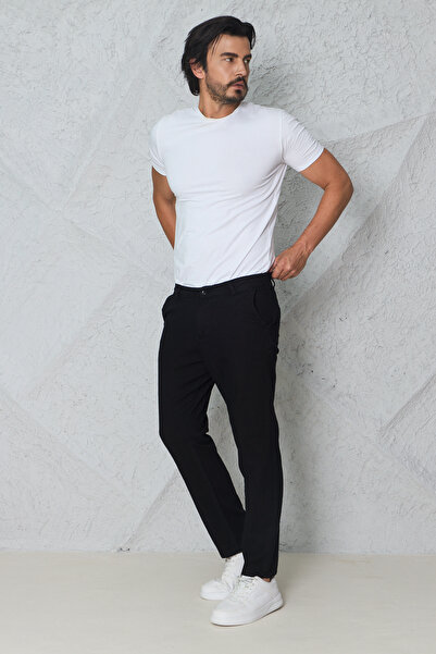blayn jeans Men's Summer Linen Trousers with Fileto Pockets