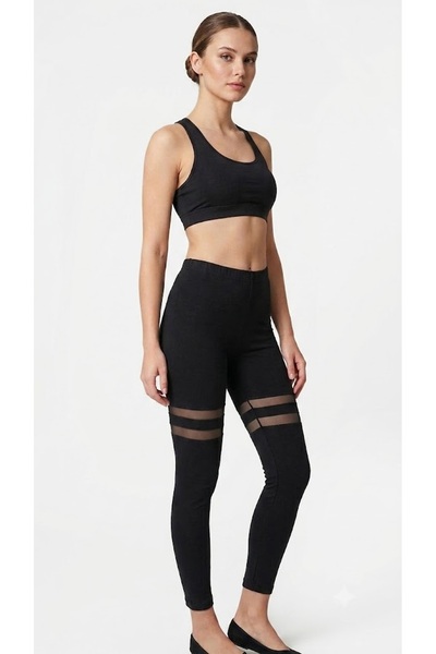 Altınay 3 Pieces Women's Lycra Long Tights 95% Cotton 5% Lycra