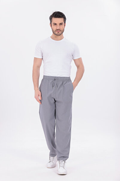 blayn jeans Black Trace Men's Hambez Linen Trousers