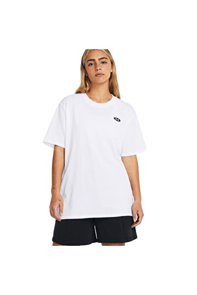 Under Armour HW Κεντητό Έμβλημα BFOS SS 1383045-100 Λευκό M