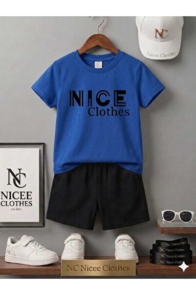 NC Nicee Clothes ΚΑΛΟΚΑΙΡΙΝΟ ΠΑΙΔΙΚΟ ΣΕΤ ΜΠΛΟΥΖΑΚΙ-ΣΟΡΤΣ ΟΥΝΙΣΕΞ (ΜΕ ΛΕΠΤΗ ΣΤ...