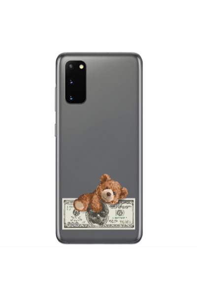 Other Samsung S20 Money Style Transparent Silicone TPU Θήκη