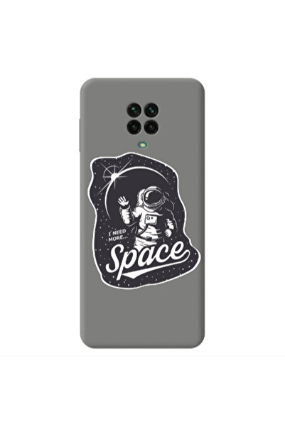 Other Xiaomi Redmi Note 9 Pro I need more spacee Grey Colored Silicone TPU Θήκη