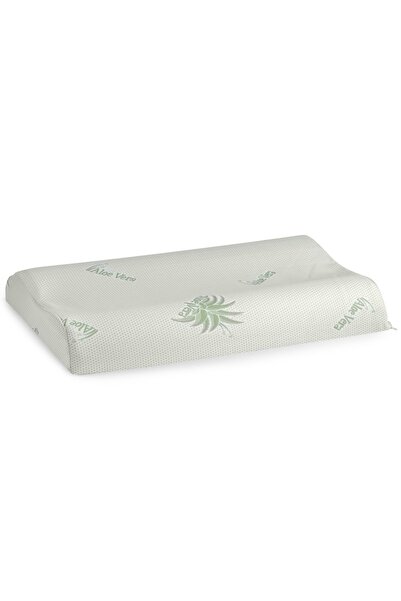 OEM Perna Ergonomica Memory Aloe Vera, 42x72x12 cm, sustinere ortopedica, hus...