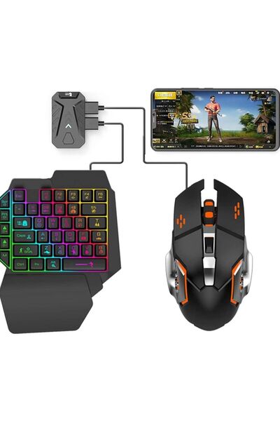 PopZa Mix Lite+ 4-in-1 Mobile Gaming System Seamless Control for Android & PC...