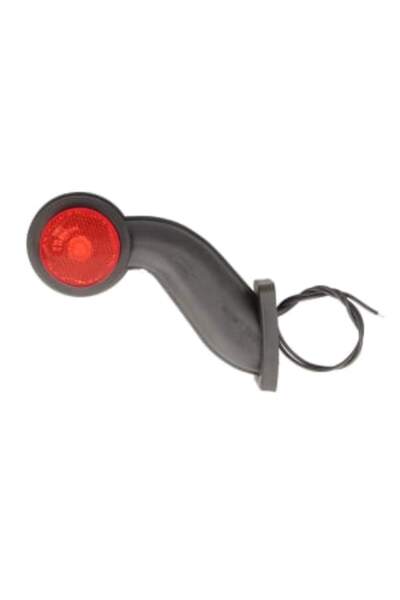 WAS Lampa Gabarit Stanga Alb/Rosu Led 12/24v