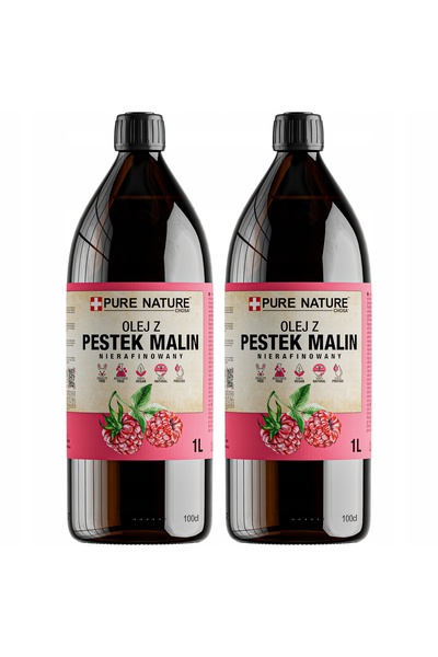 CHOSA Ulei Din Seminte De Zmeura, 2x 1l, Pentru Fata, Pentru Corp, Nerafinat ...