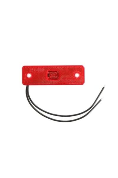 WAS Lampa Gabarit Dreapta/Stanga Rosu Led 12/24v