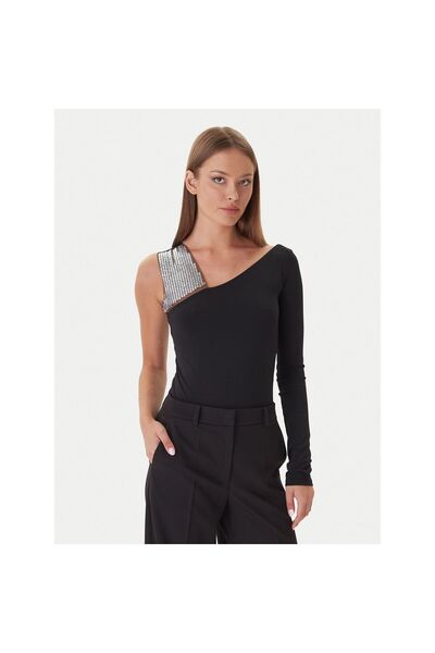 Patrizia Pepe Body de damă 2M4504 J338 Negru