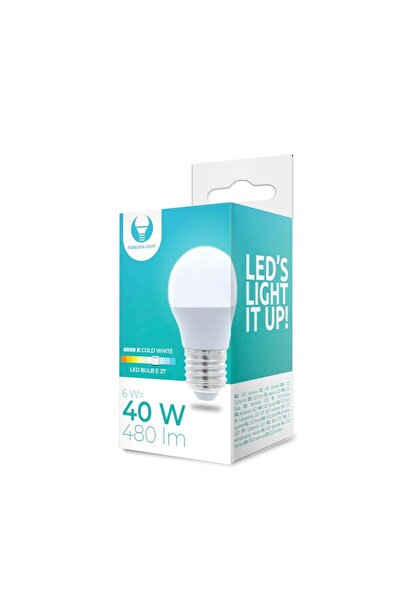 Forever Λάμπα LED E27 G45 6W 230V