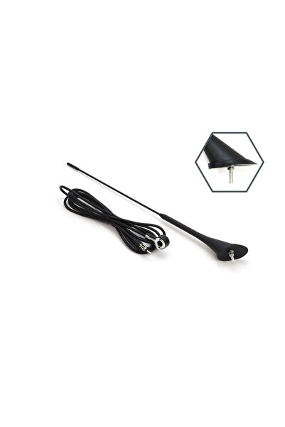 AMIO Antenă radio auto universală 40cm ANT07