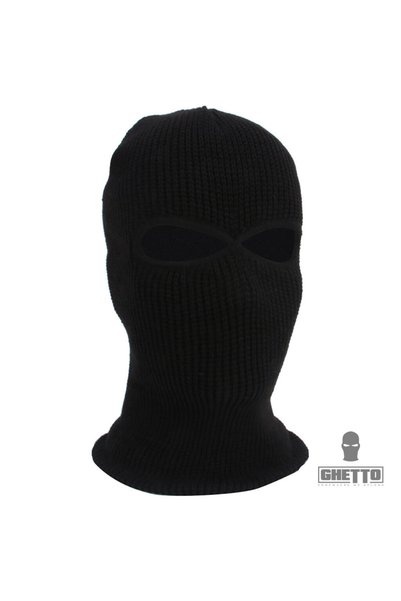 GHETTO Κάλυμμα Πλήρους Προσώπου - Μαύρο