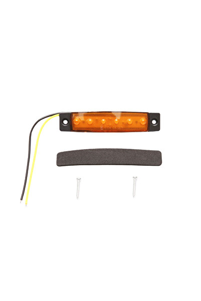 Breckner Germany Lampa laterala galbena cu LED Breckner Germany, 12/24V, 96x2...