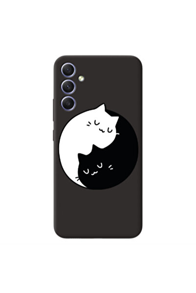 Other Samsung A15 5G Bundle of love Black Colored Silicone TPU Θήκη