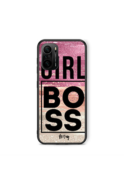 Other Xiaomi Poco F3 Girl boss friday Black Glossy Θήκη